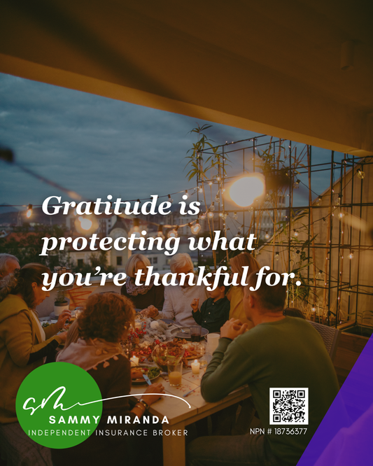 Gratitude Is Protecting What You’re Thankful For