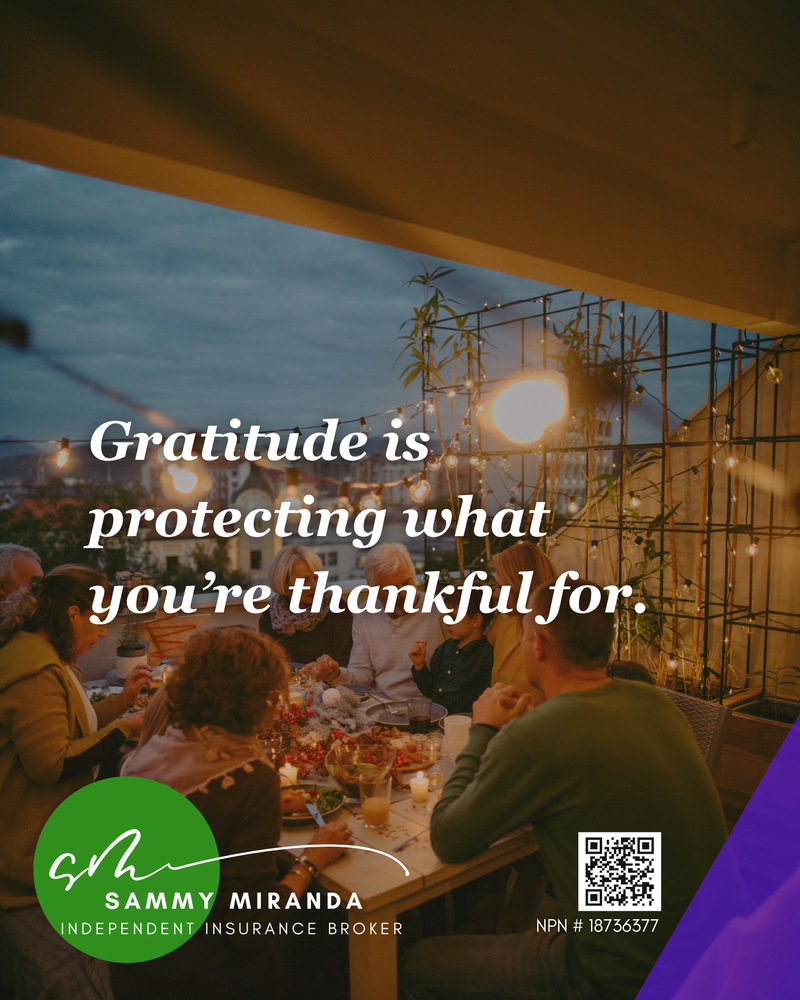 Gratitude Is Protecting What You’re Thankful For