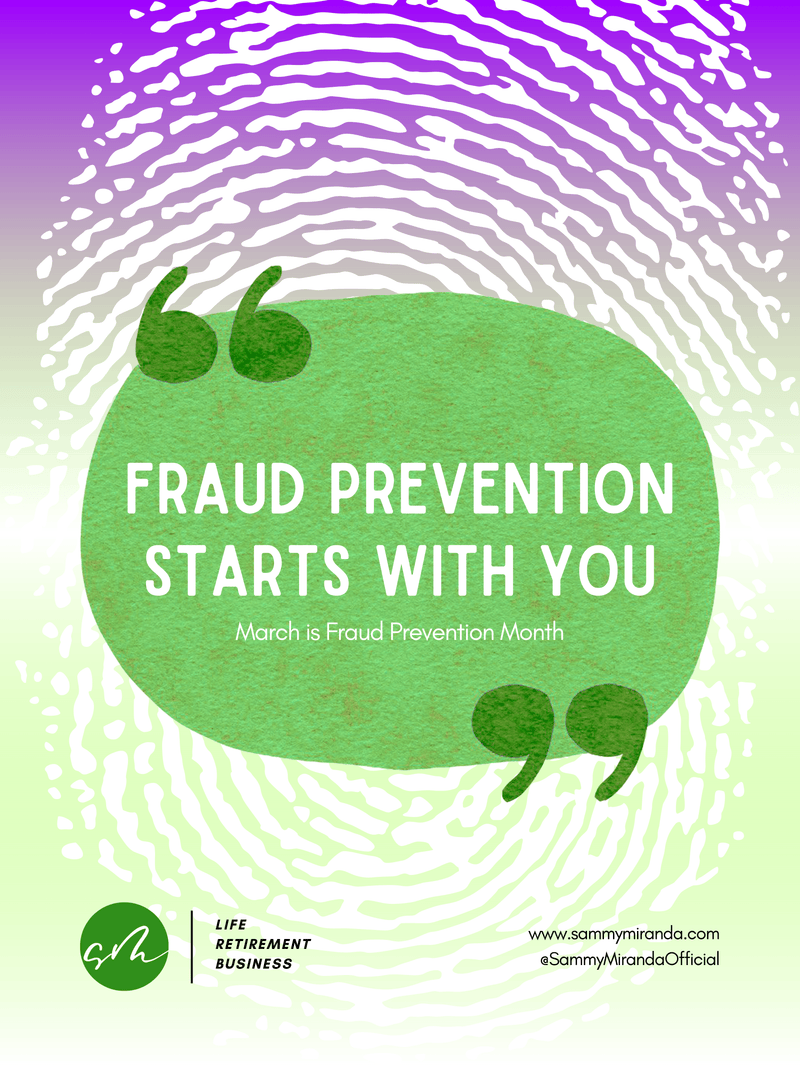 March Is Fraud Prevention Month